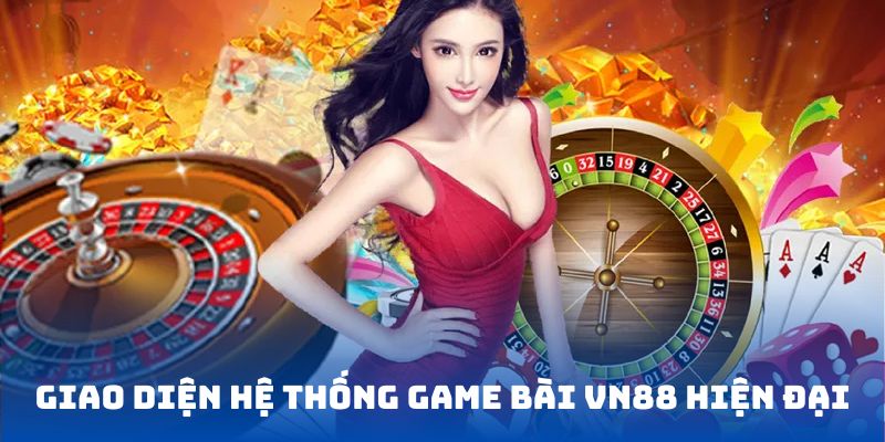 Giao diện hệ thống game bài DABET hiện đại