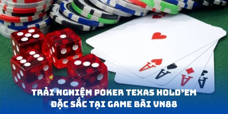 Trải nghiệm Poker Texas Hold’em đặc sắc tại game bài DABET
