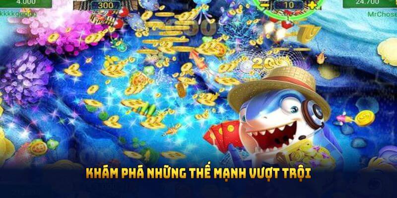 Khám phá những thế mạnh vượt trội của sảnh bắn cá DABET